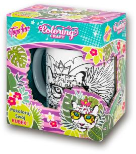 Opakowanie KUBEK DO KOLOROWANIA PANTERA
