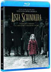 Opakowanie LISTA SCHINDLERA Blu Ray + bonus Blu Ray 25R