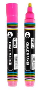 Opakowanie Marker kredowy różowy (12szt) EASY