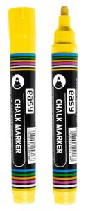 Opakowanie Marker kredowy żółty (12szt) EASY