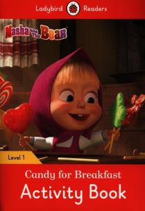 Opakowanie Masha and the Bear: Candy for Breakfast Activity Book - Ladybird Readers Level 1