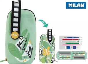 Opakowanie Multipiórnik owalny Zielony lemur MILAN