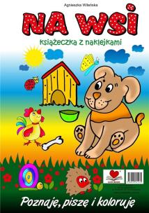 Okładka książki Na wsi. Książeczka z naklejkami