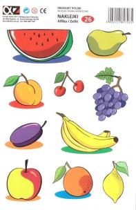 Opakowanie Naklejki Alfika i Zetki 26 Owoce