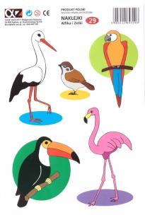 Opakowanie Naklejki Alfika i Zetki 29 Ptaki