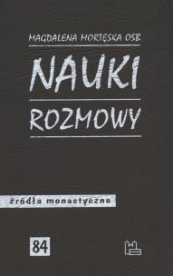 Okładka książki Nauki, rozmowy