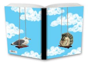 Opakowanie Notes Gee Swing Away kratka NARCISSUS