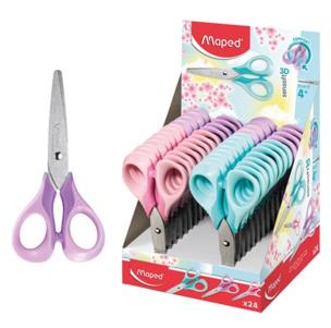 Opakowanie Nożyczki Sensoft Pastel 13cm (24szt) MAPED