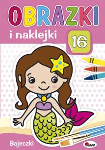 Okładka książki Obrazki i naklejki Bajeczki