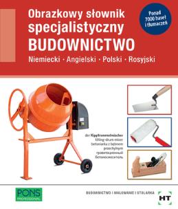 Okładka książki Obrazkowy sł. specjalistyczny - Budownictwo PONS