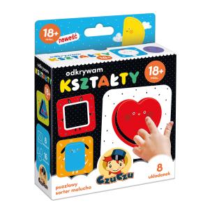 Opakowanie ODKRYWAM KSZTAŁTY 18M+ CZUCZU