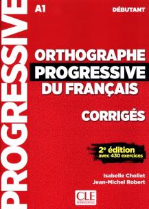 Okładka książki Orthographe Progressive du francais debutant