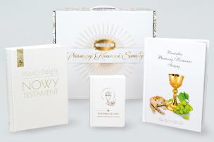 Okładka książki PAKIET KOMUNIJNY Z MODLITEWNIKIEM