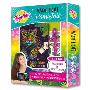 Opakowanie PAMIĘTNIK MAGIC LIGHT PANTERA
