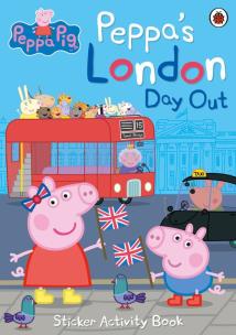Okładka książki Peppa's London Day Out Sticker Activity Book