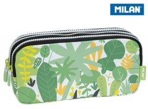 Opakowanie Piórnik 3 komorowy Hyde&Seek zielono-żółty MILAN