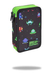 Opakowanie Piórnik coolpack podwójny z wyposażeneim jumper 2 pixels