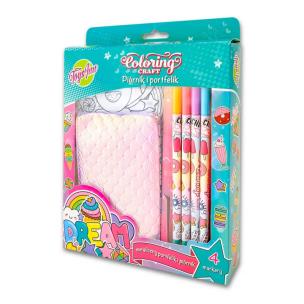 Opakowanie Piórnik i portfelik do kolorowania Dream STnux