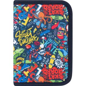 Opakowanie Piórnik jednokomorowy z wyposażeniem street 20022s