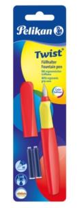 Opakowanie Pióro wieczne Twist Neon Coral + 2 naboje