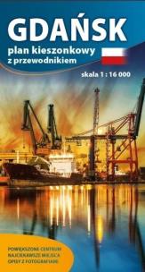 Okładka książki Plan kieszonkowy z przewod. - Gdańsk 1:16 000