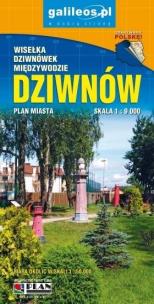 Okładka książki Plan miasta - Dziwnów, Dziwnówek, Międzywodzie