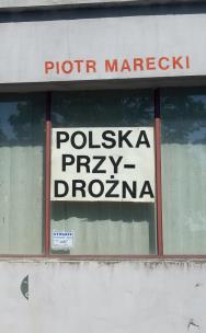 Okładka książki Polska przydrożna