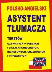 Okładka książki Polsko-angielski asystent tłumacza tekstów TW