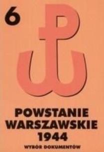Okładka książki Powstanie Warszawskie 1944 T.6