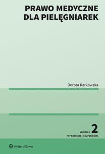 Okładka książki Prawo medyczne dla pielęgniarek