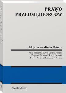 Okładka książki Prawo przedsiębiorców