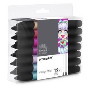 Opakowanie PROMARKER 12+1 MANGA CHIBI