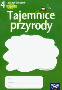Okładka książki Przyroda SP  4 Tajemnice przyrody ćw. cz.2 w.2012