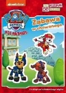 Okładka książki Psi Patrol. Przyklejam, odklejam. Zabawa w ...