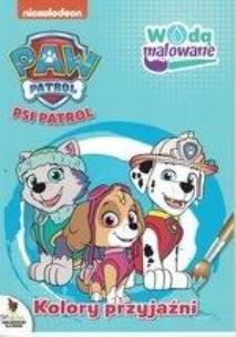 Okładka książki Psi Patrol. Wodą malowane 4 Kolory przyjaźni