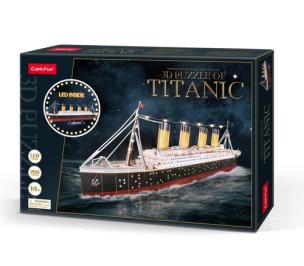 Opakowanie Puzzle 3D LED Titanic