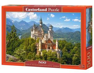 Opakowanie Puzzle 500 Zamek Neuschwanstein CASTOR