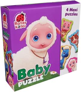 PUZZLE BABY MAXI FARMA. Wydawca: Roter Kafer. Multiszop.pl Opakowanie PUZZLE BABY MAXI FARMA