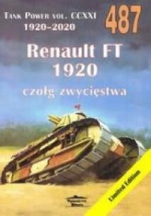 Okładka książki Renault FT 1920. Tank Power vol. CCXXI 487