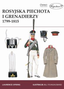 Okładka książki Rosyjska piechota i grenadierzy 1799-1815