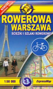 Opakowanie Rowerowa Warszawa Mapa ścieżek i szlaków rowerowych
