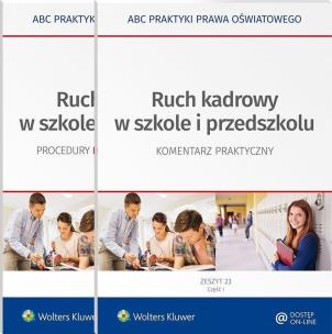 Okładka książki Ruch kadrowy w szkole i przedszkolu