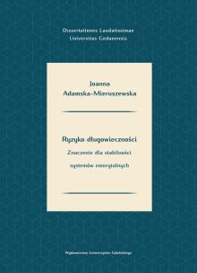 Okładka książki Ryzyko długowieczności. Znaczenie dla stabilności systemów emerytalnych