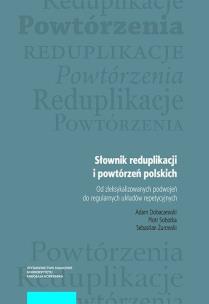 Okładka książki Słownik reduplikacji i powtórzeń polskich