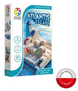 Smart Games Atlantis Escape (ENG) IUVI Games. Wydawca: IUVI. Multiszop.pl Opakowanie Smart Games Atlantis Escape (ENG) IUVI Games
