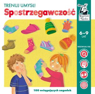 Okładka książki SPOSTRZEGAWCZOŚĆ TRENUJ UMYSŁ