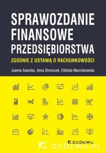 Okładka książki Sprawozdanie finansowe przedsiębiorstwa zgodnie...
