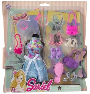 Opakowanie Sukienka dla lalek z akcesoriami