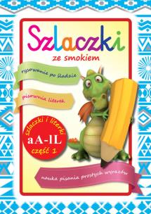 Okładka książki Szlaczki ze smokiem cz.1 aA- lL