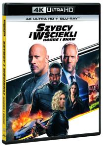 Opakowanie Szybcy i wściekli HOBBS I SHAW STEELBOOK 4K UHD+BD